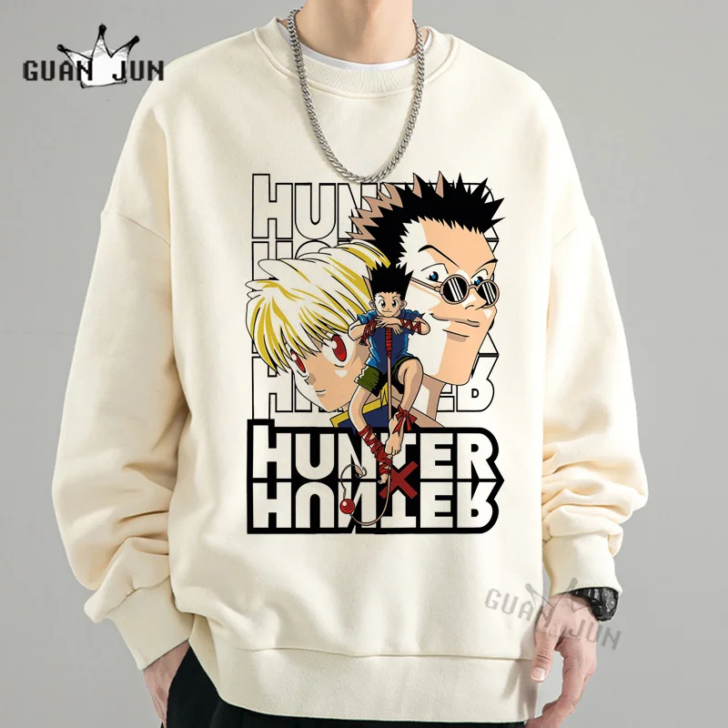 

Худи Hunter X Hunter, худи с графическим рисунком, женские и мужские повседневные тренировочные костюмы с рисунком Толстовка японская аниме, спортивная одежда, топы с рисунком манги