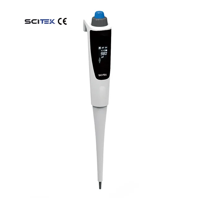 SCITEK 전자 피펫 8채널 실험실 병원 연구기관에서 사용