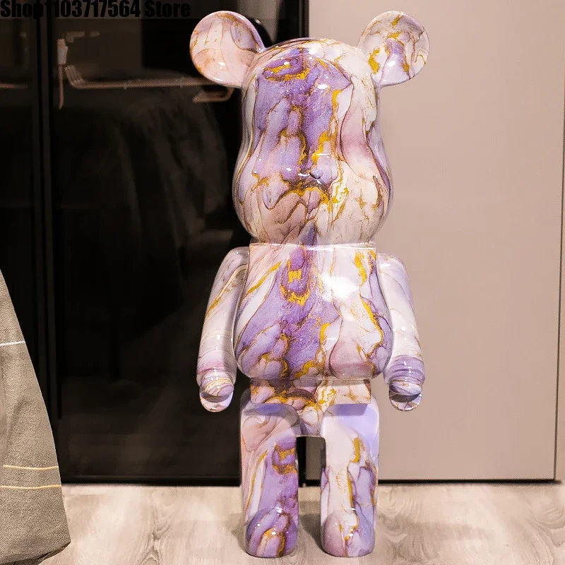 

Net celebrity violent camouflage bear cartoon piggy bank floor large decoration modern simple living room high-end home gifts