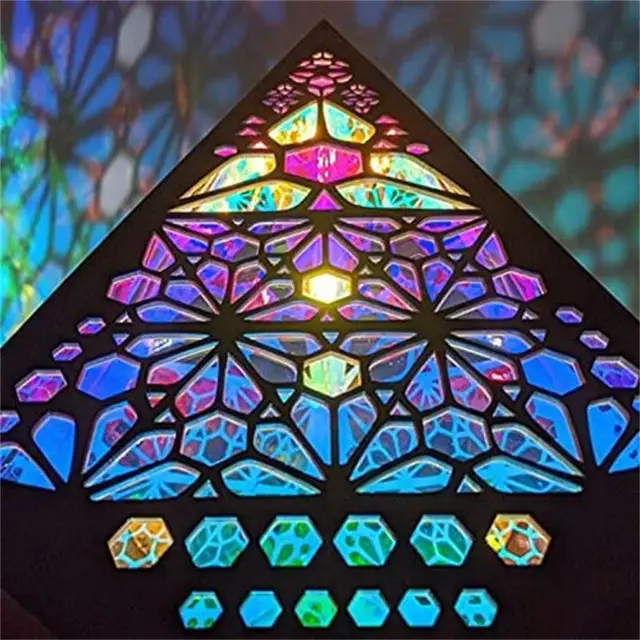 3D LED 조명, 다채로운 볼 조명, 화려한 시각 효과