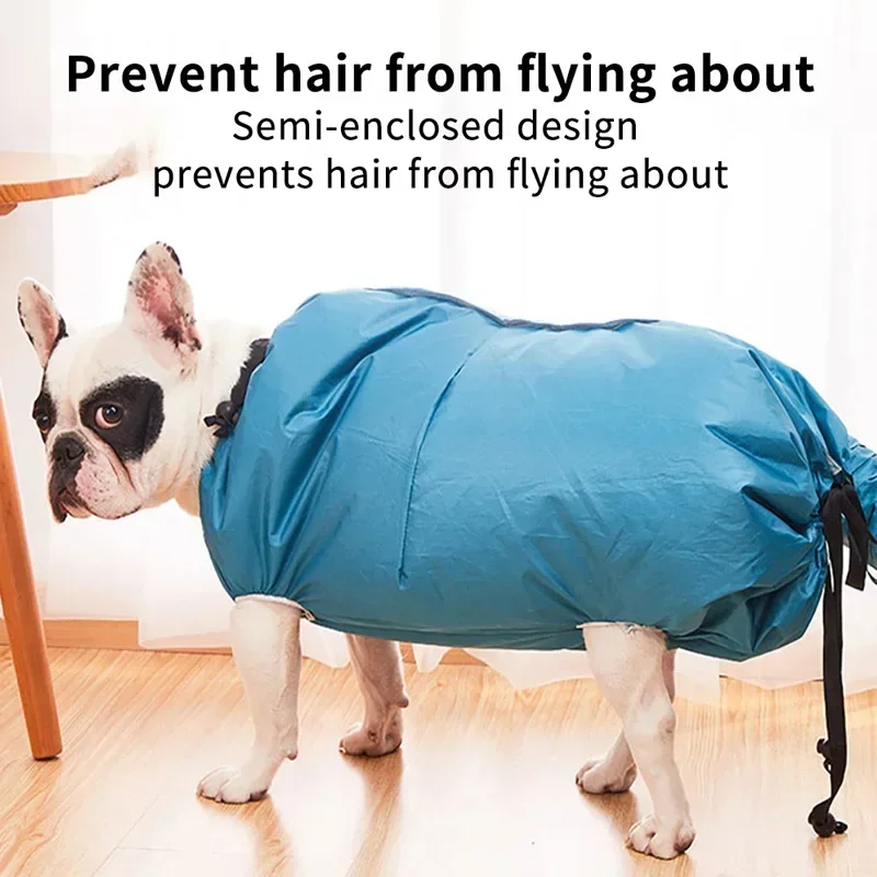 Portable Quick Hair Blowing Pet Dog Hair Dryer Dry Bag Foldable Beauty Bag for Dog Cat Bath Drying
