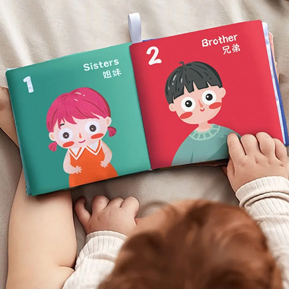 

Sound Paper Baby Cloth Book Cartoon Traffic Fruit Infant Quiet Book Learning Cognition Toy Colorful Early Education