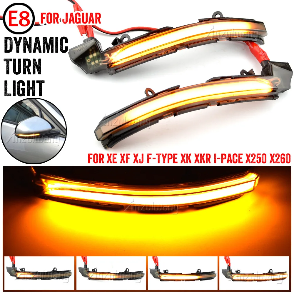 Car Accessories Dynamic Turn Signal Light LED Side Mirror Indicator