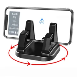 Universal 360° Rotatable Car Dashboard Phone Mount Holder (Black B)