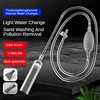 Siphon Pump with Filter Nozzle Fish Tank Water Changer Air Pump Cleaning Accessorie Handheld Aquarium Gravel Cleaner Vacuum Tool 2