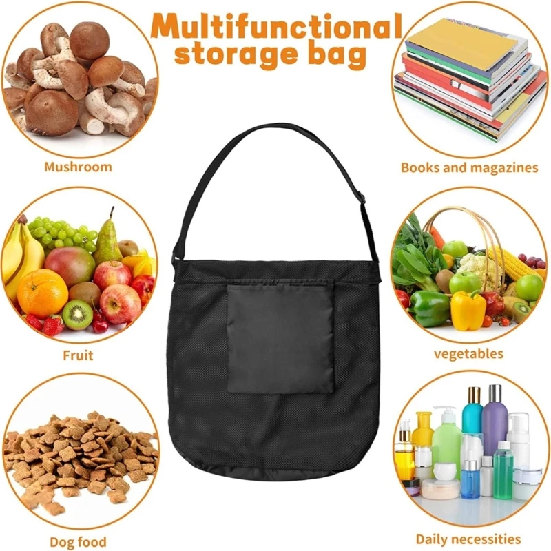 Mushroom Foraging Bag Foldable for Vegetable Fruit Gathering Mesh Harvesting Jungle Camping Hiking Dropshipping mushroom foraging bag