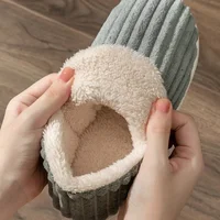 New Fur Slippers For Women Men Winter Furry Fashion Warm Ankles Plush Cozy Slides For Home Indoor Soft Sole Cotton Shoes 6