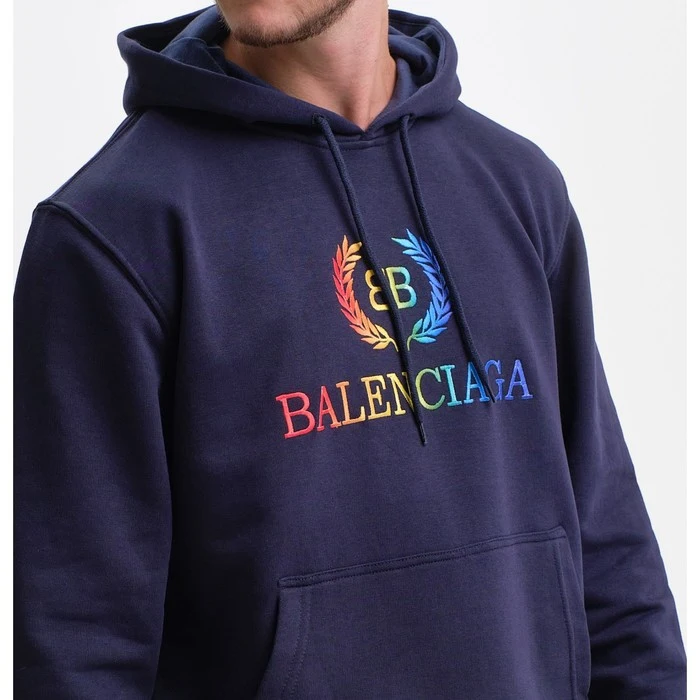 24PF new/BALENCIAGA パリムーンフェードパーカー Hoodie Blue Balenciaga Oversized Paris Moon Hoodie | Harrods CA