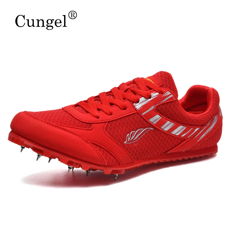 

Sprinter Distance Run Sport Spikes Shoes Men Student Track Running Train Sneaker Women Pro Match Jogging Shoes кроссовки мужские