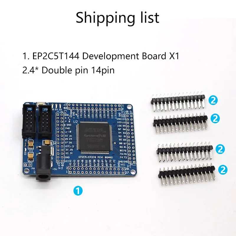ALTERA FPGA Cyslonell EP2C5T144 Learning Board Development Board