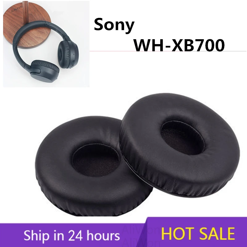 

Earpads Foam Cushions Cover Earmuffs For sony WH-XB700 headphones Gaming Replacement Leather Sleeve Accessories 1Pair Ear pads