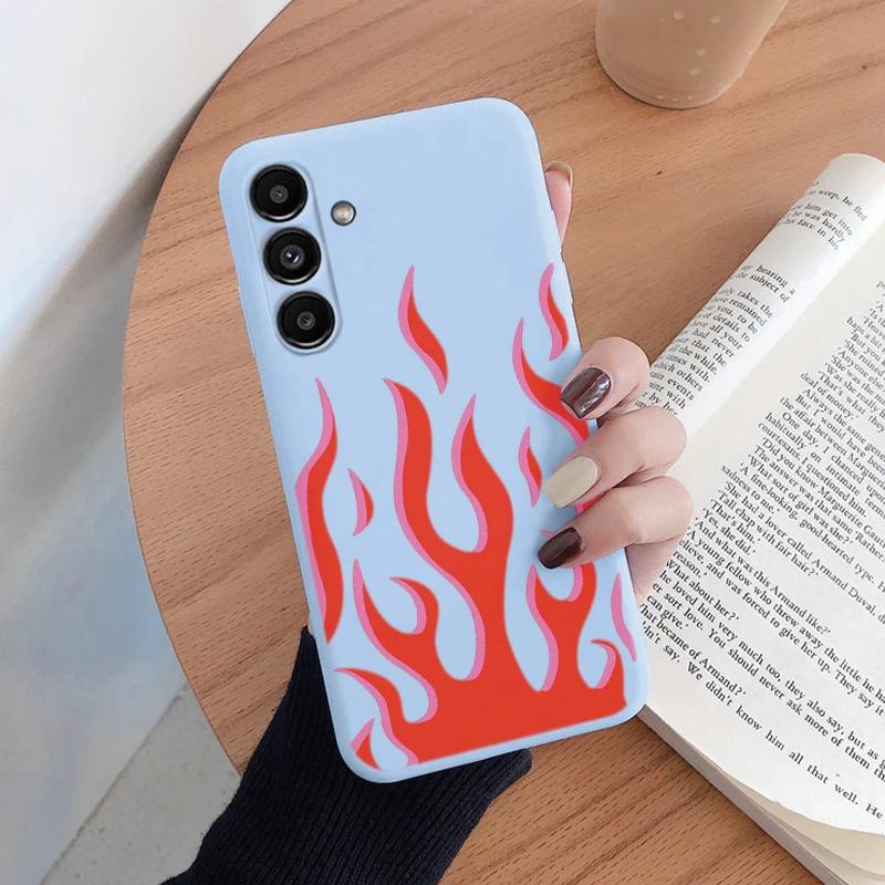 Leopard Print Pattern Soft Silicone Protective Phone Case for Samsung Galaxy A14 5G
