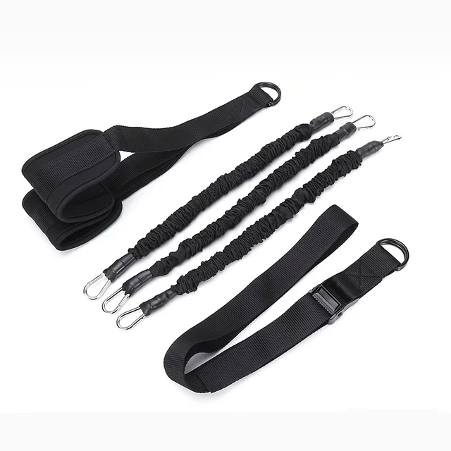 Pull Up Assistance Bands Set, Heavy Duty Resistance Band for Pull Up Bar, Adjustable Weight/Size with SBR Double Feet/Knee Rest 2