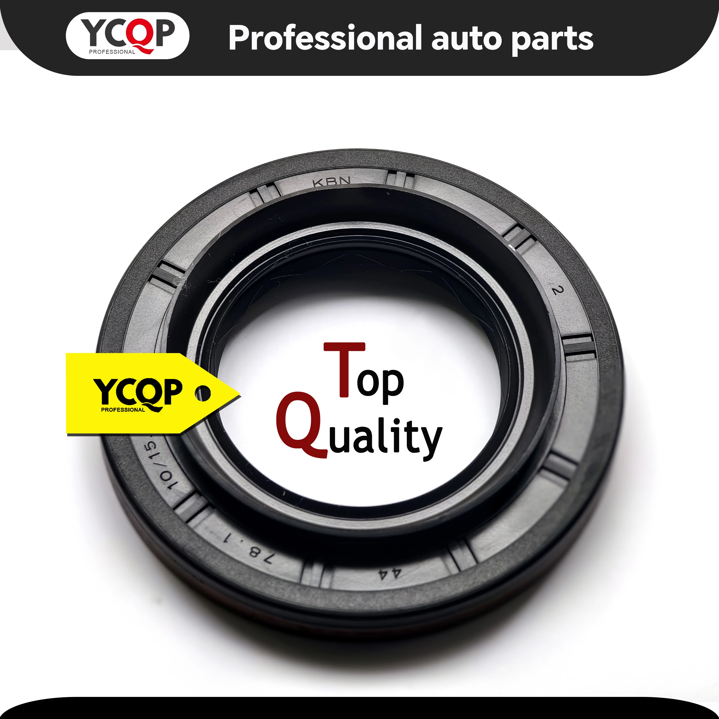 Shaft seal final drive with lock ring by output shaft For