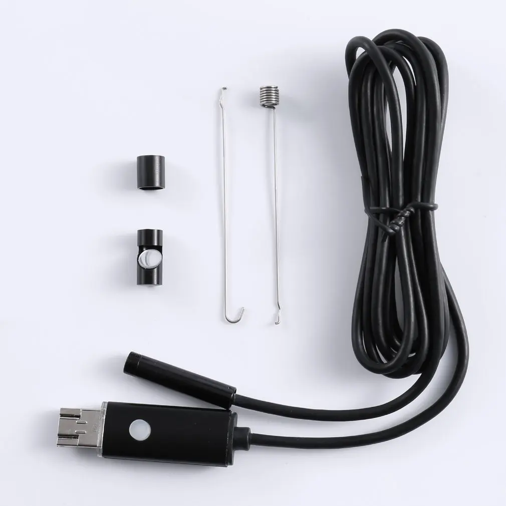 XWQ AN99 Endoscope Camera Flexible Wire Widely Used MP4 1m/2m/5m/10m Cable  7mm Endoscope for Tablet