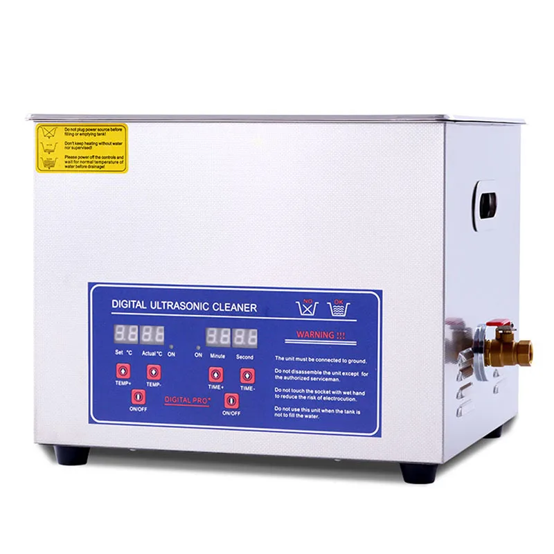 15L Digital Ultrasonic Cleaner with Degas and Semiwave Ultrasound Bath