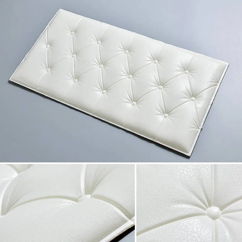 3D Wall Stickers Self-adhesive Waterproof Thicken Foam Tatami Anti-collision Wall Mat Kids Bedroom Background Decor Panels
