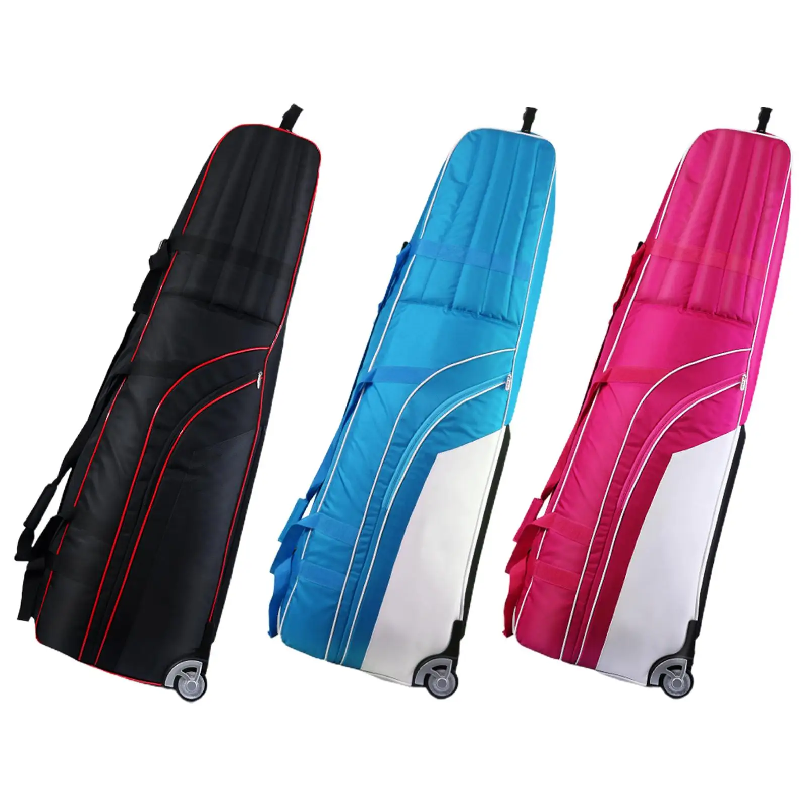 

Golfs Travel Bag Golfs Travel Plane Bags Adjustable Shoulder Straps Carrier Portable Lightweight with Wheel Golf Aviation Bag
