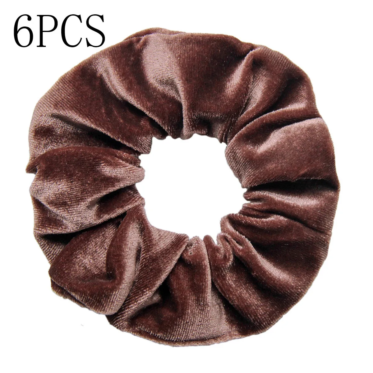 Velvet and Tie Dye Scrunchies Hair Accessories Set