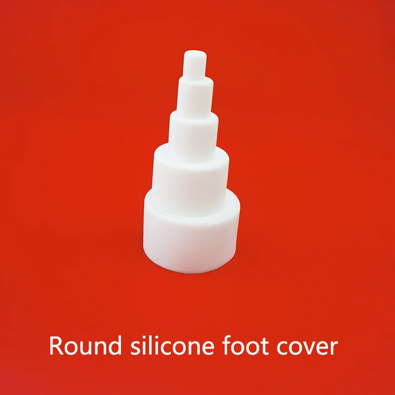 Silicone Rubber End Cap Machine Protection Cover Pipe Round Seal Strip Acrylic Tube Cover 3mm 42mm 45mm 50mm 60mm 70mm 80mm 200mm silicone tube caps rubber end cap