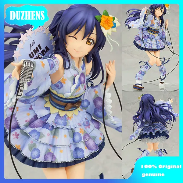 

Альтер Оригинал: LoveLive! Umi кимоно Сонода стиль 20 см ПВХ фигура аниме модель игрушки Фигурки Коллекция куклы подарок