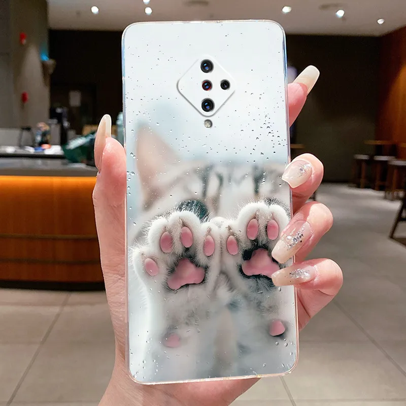 Luxury Cute Dragon Transparent Soft TPU Back Cover Phone Case