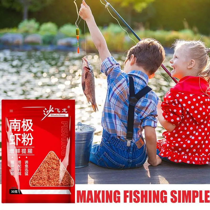 FENOHREFE Appât De Pêche En Poudre à La Fraise Pour La Pêche à La
