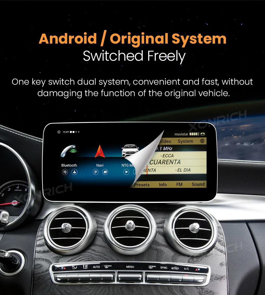 Android 14 Auto-Multimedia-Player für Mercedes E-Klasse W212 2009-2016 Kabelloses CarPlay Android Auto GPS DSP 8-Kern-Stereo 4G WLAN – Detail 26