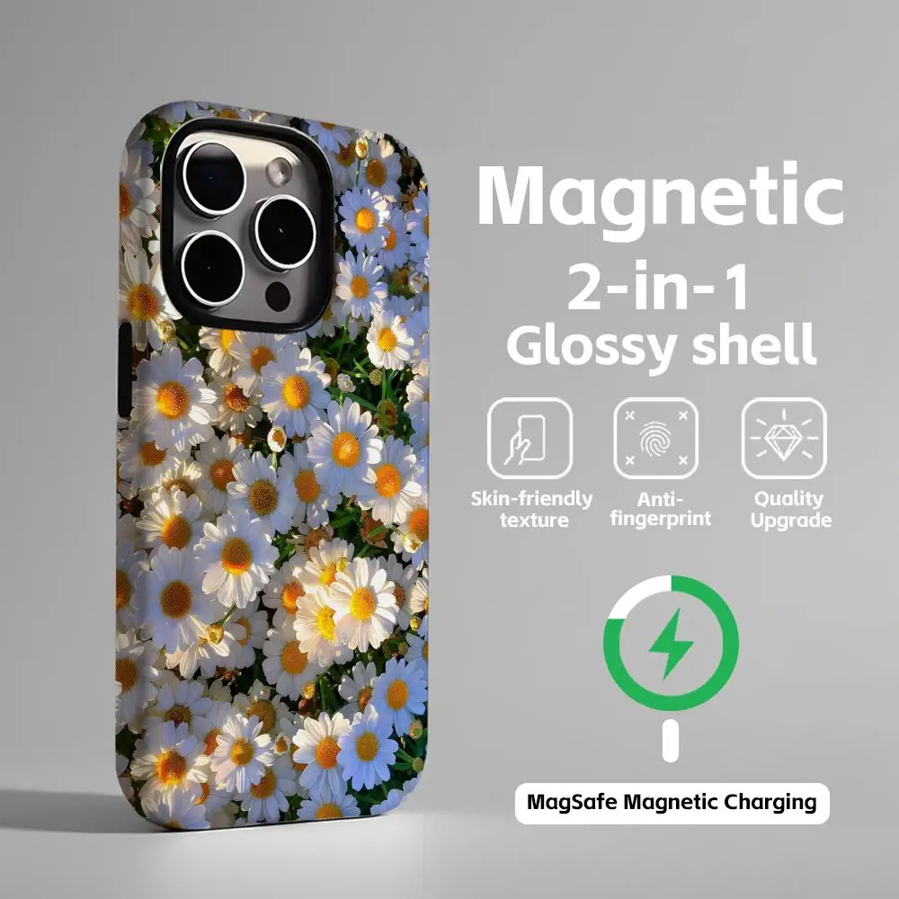Autumn Harvest Magnetic Glossy Phone Case 2-in-1 Design