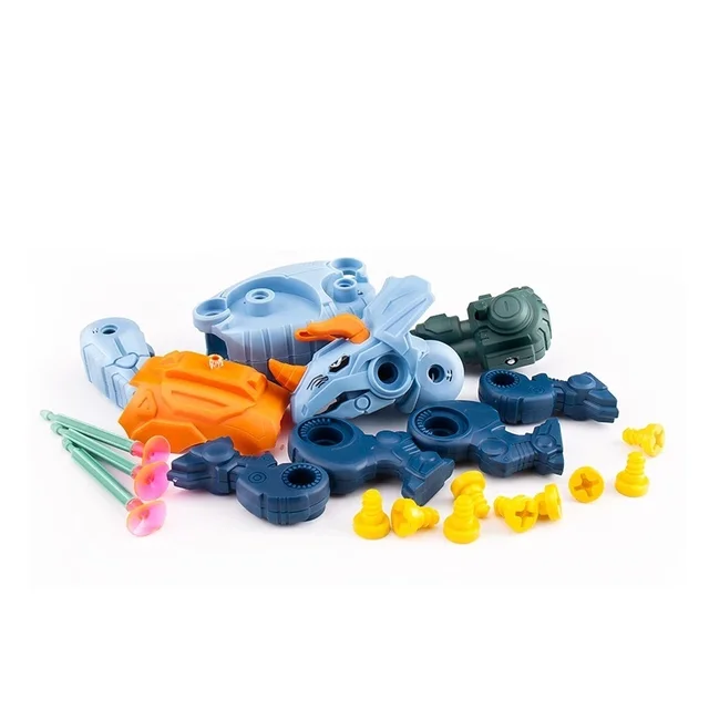 Children's Dinosaur Construction Boy Toy Set Educational Designer Model Screwdriver Disassembly Assembly Puzzle Toys for Kid 3