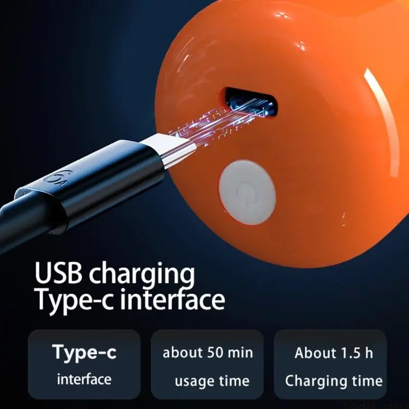 D0AB 현대적인 디자인과 50분 사용법을 갖춘 남성용 무선 뒷머리 그루머