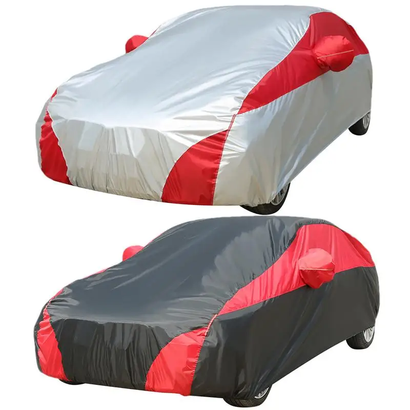 

Car Cover Full Car Exterior Covers UV Resistant Covers All Weather Car Covers For All Season Dustproof Snowproof For Sedan