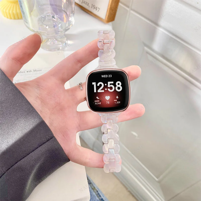 Cinturino In Acciaio Inossidabile Per Fitbit Versa 2 / Versa / Versa Lite / SE - Regolabile 145-207 Mm - Con Cacciavite