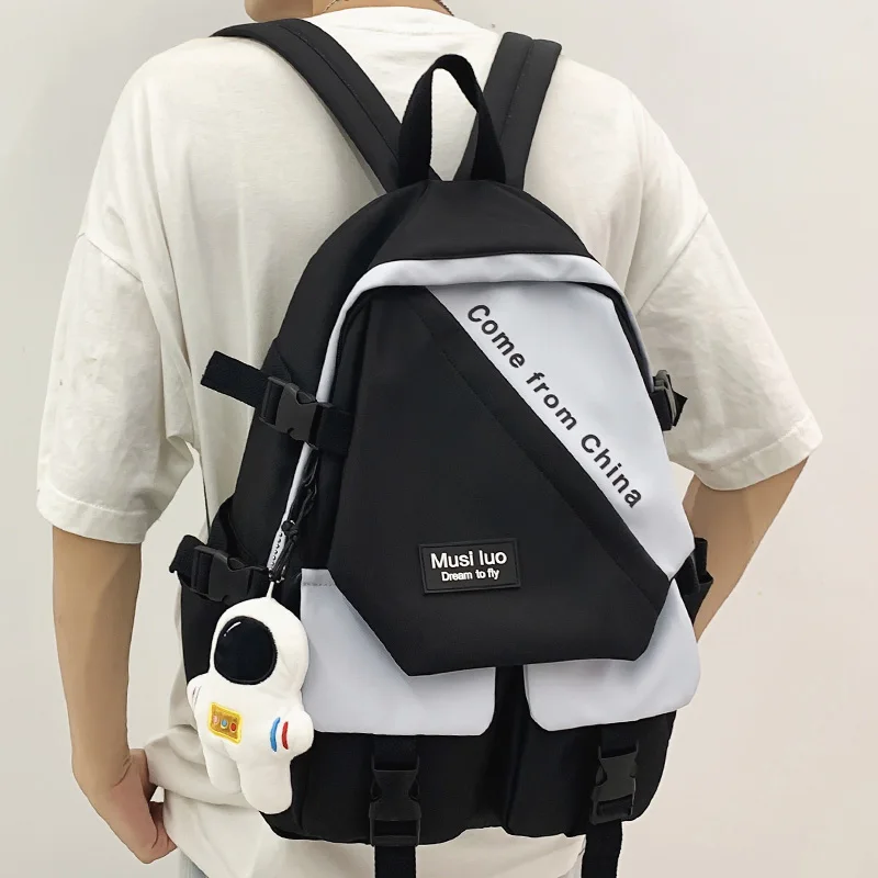 

Fashion Girl Boy Leisure School Bags Lady Laptop Female Men Waterproof Travel Book Bag Cool Women Male Harajuku College Backpack