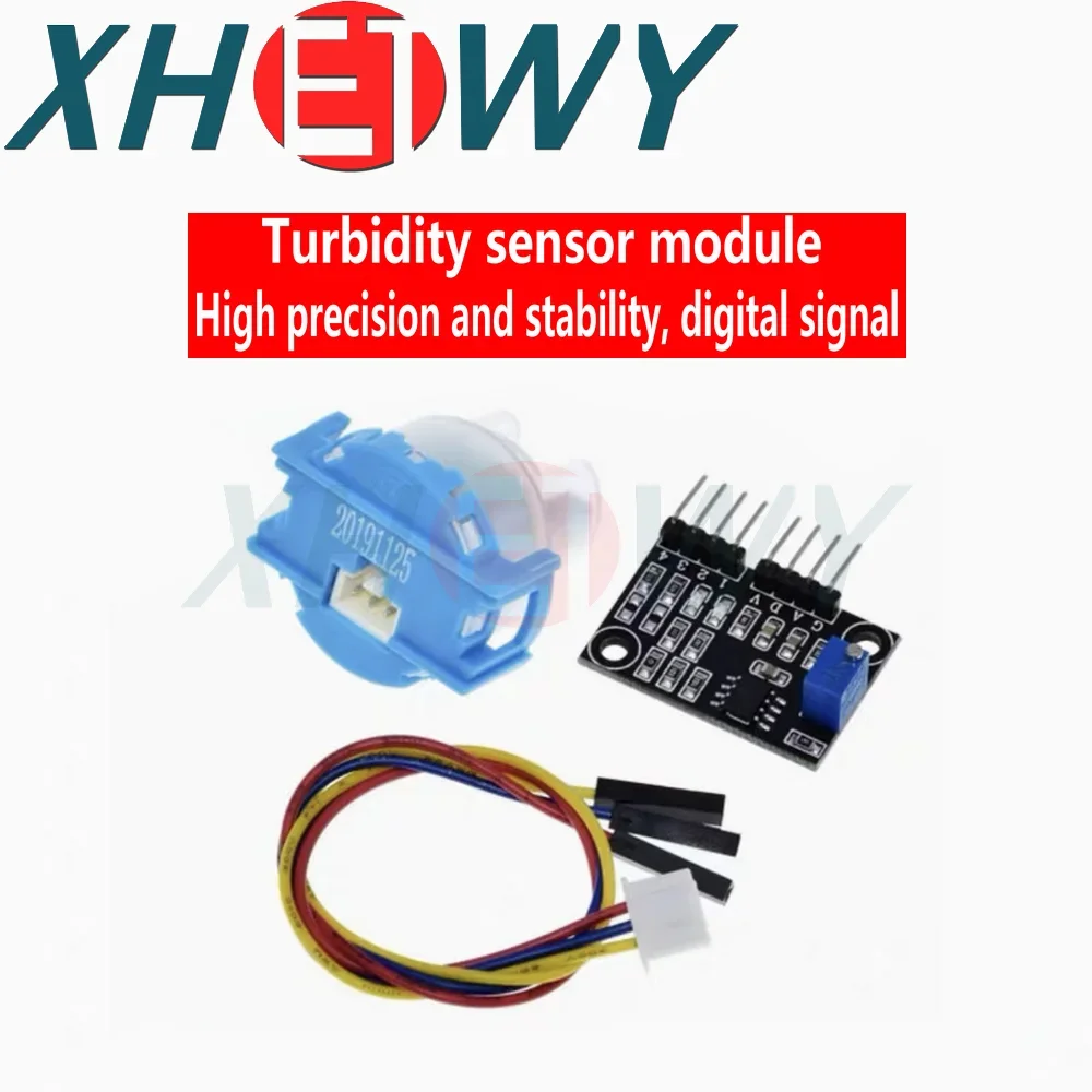 Turbidity detection sensor for liquid suspended particle wastewater quality detection TS-300B turbidity value detection module