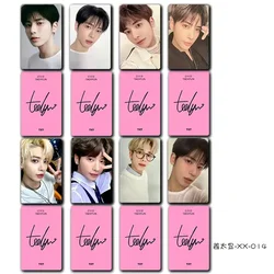 8PC/SET No Repeat Korean Group TXT TAEHYUN Poster Jiang Taixian Lifestyle Photo Picture Double-sided Printed Rounded Small Card