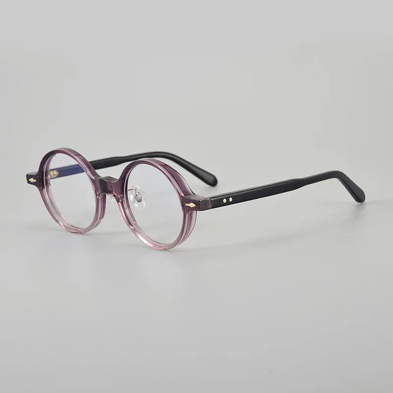 

WYTThe new HENRI ultra-light plate fashion round frame trend height number myopia glasses frame can be matched with pieces