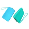 1PCS Square Silicone Cosmetic Storage Bag Travel Makeup Brush Holder Portable Digital Storage Bag Waterproof Case 4