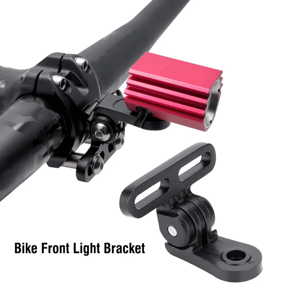 Bicycle Headlight Bracket Stem Mount Holder Clip Camera Stand Connector 1pcs bicycle parts