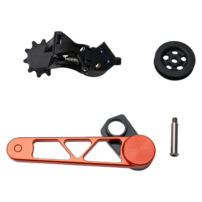 Acrz For Brompton Folding Bicycle 7-Speed Shifting System Suitable For A/C/P/T Line Aluminum Alloy CNC Transmission Kit 206g