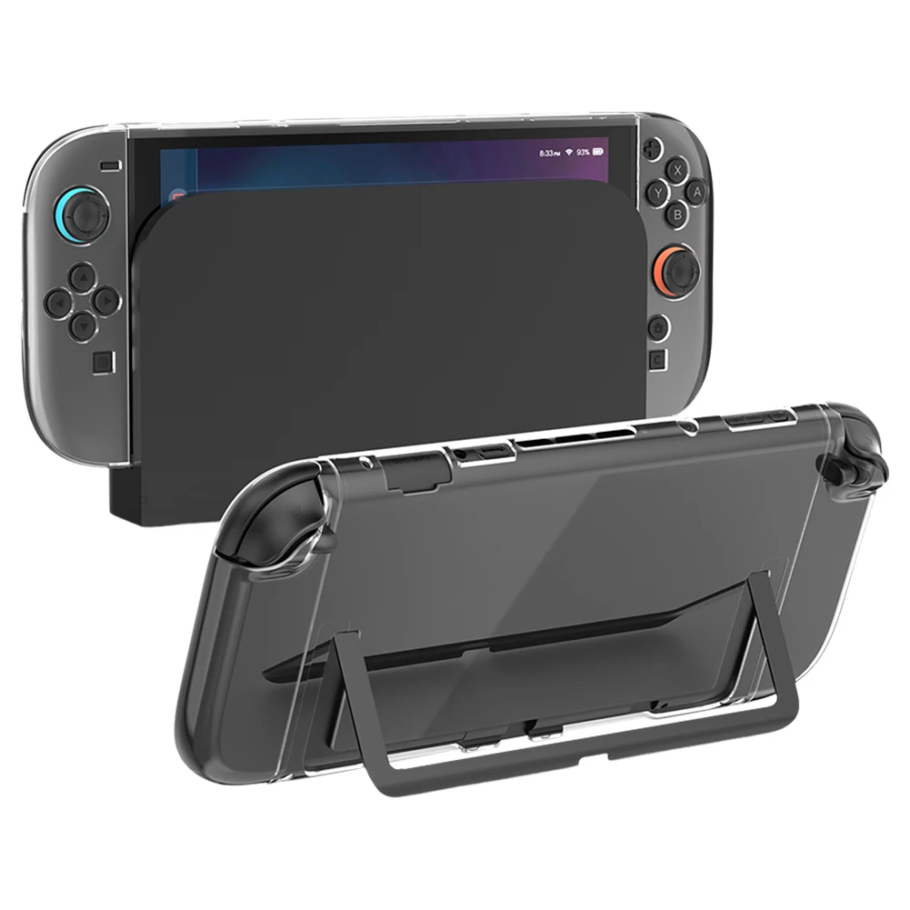 for Switch 2 Split Case Cover Transparent Protective Case Protective Hard Cover Case Gaming Console Accessories