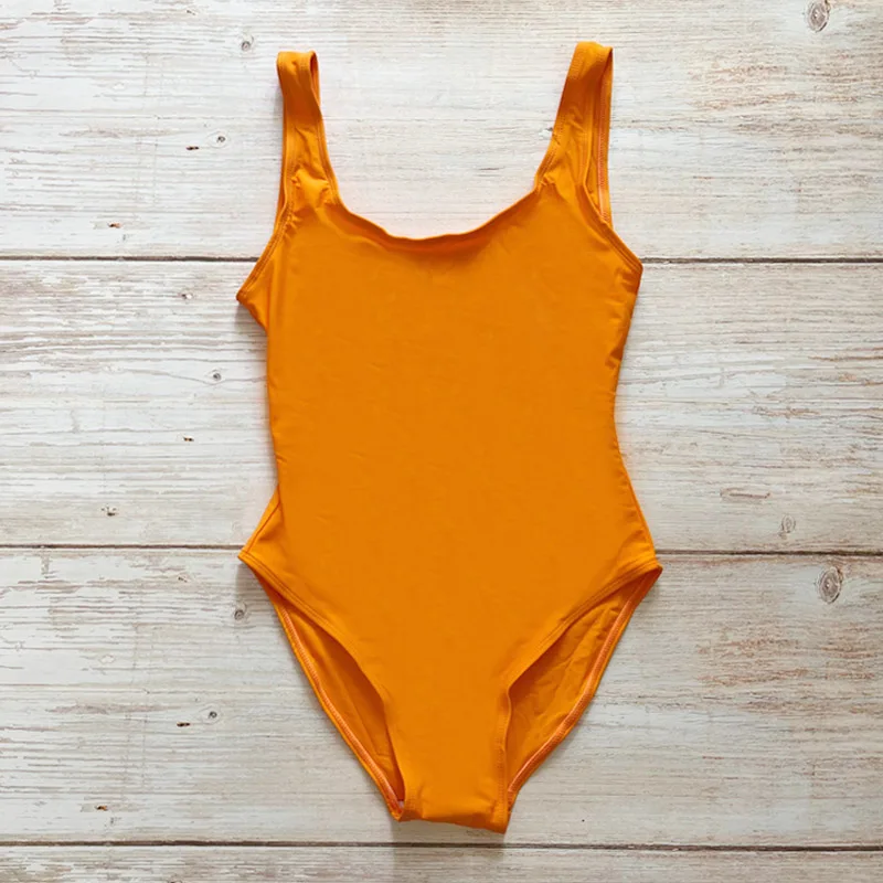 Sexy Swimwear Womem Summer One Piece Swimsuit 2022 woman Solid Bodysuit