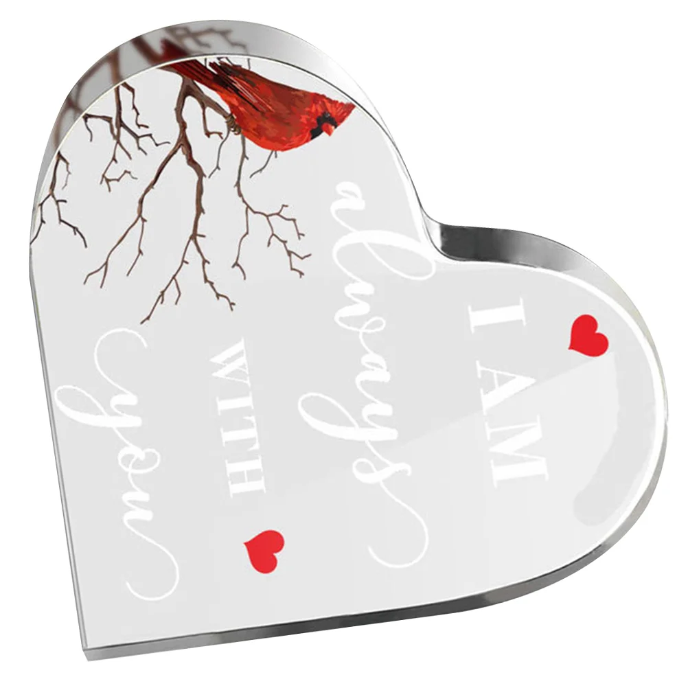 

Love Ornaments Homedecor Motivational Women House Decorations Encouragement Sign Table Keepsake Acrylic Work Desk