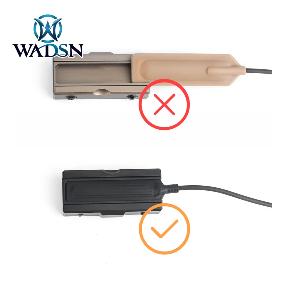 WADSN Supporto per torcia tattica Mlok Keymod Supporti Mini Base WADSN Supporto per torcia tattica Mlok Keymod Supporti Mini Base