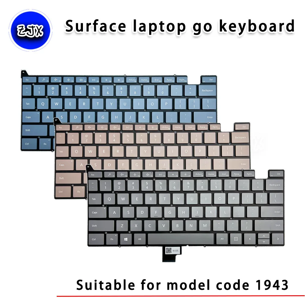 Teclado Microsoft Surface Laptop go Novo Original Teclado de Substituição para Notebook Único Eua 1943