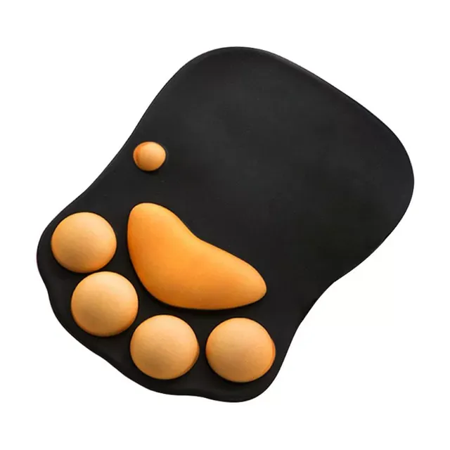 Shipping Quality Cute  Paw Mouse Pad Nonslip Silicone Mice Mat  Computer Wrist Rest Support fast delivery