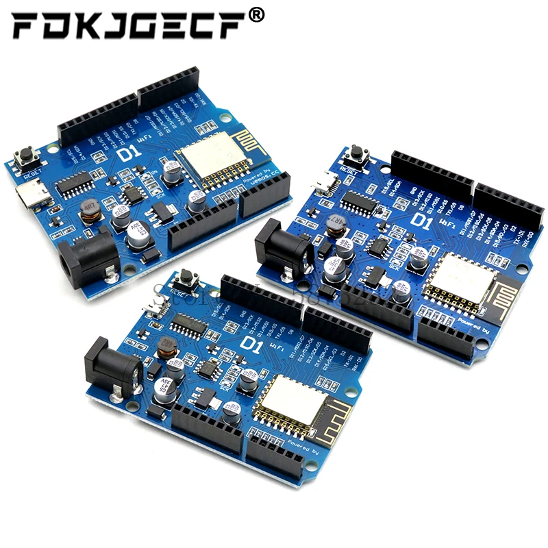 ESP-12E-ESP-12F-WeMos-D1-UNO-R3-CH340G-WiFi-Development-Board-Based ...