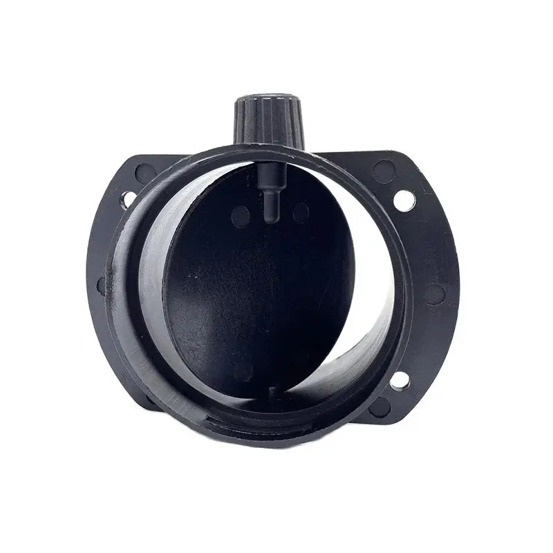 60mm 75mm 90mm Valve Flap Adjustable Air Diesel Heater Vent Ducting Branch Splitter Exhaust Pipe Outlet Joiner Connector Car