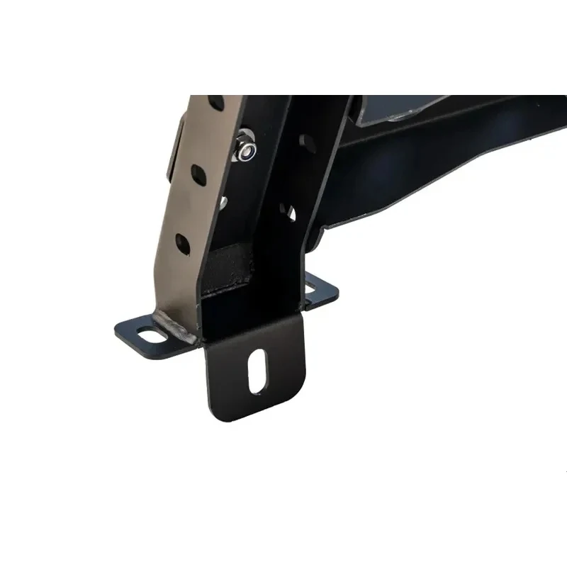 유니버설 픽업 트럭 조절식 롤바 베드 사다리 유트 튜브 루프랙 장착 플레이트