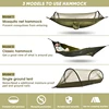 WESTTUNE Outdoor Camping Hammock with Mosquito Net Automatic Quick Opening Hanging Hammocks Fabric Hanging Sleeping Swing Bed 3